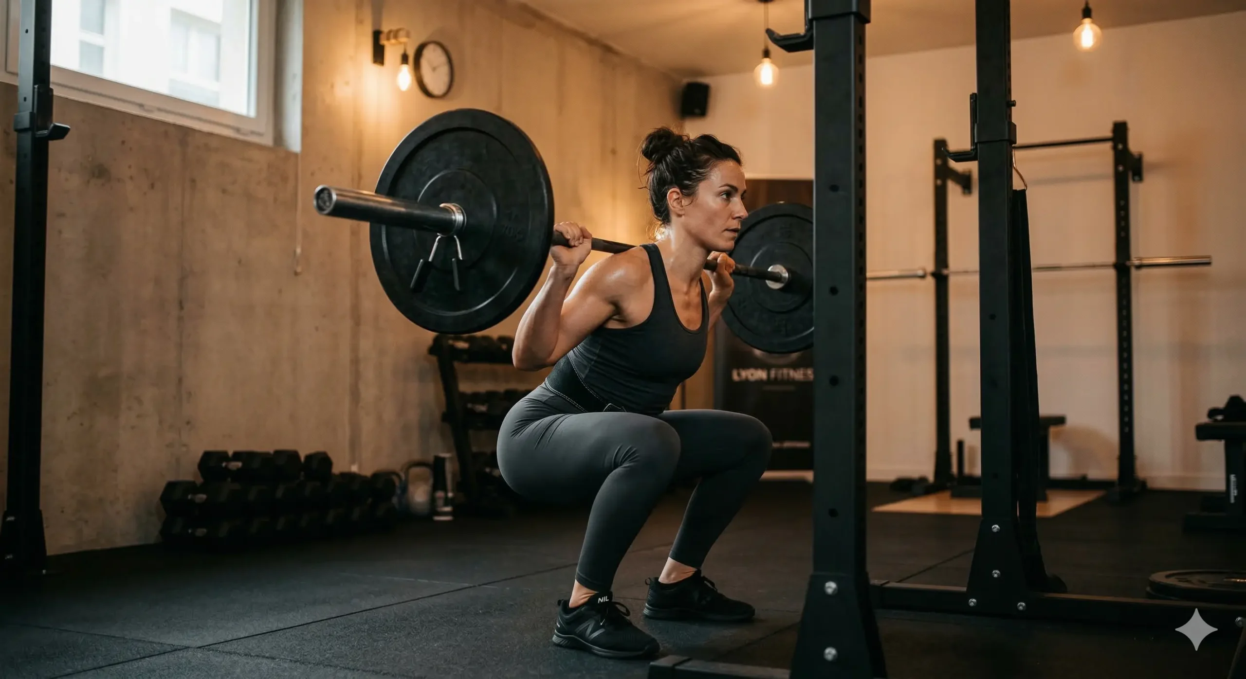 Exercices anti-cellulite squats renforcement