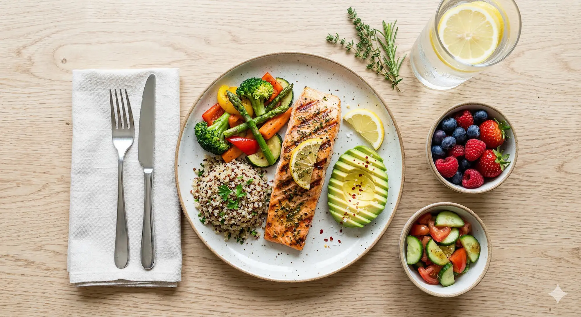 Alimentation anti-cellulite repas sain